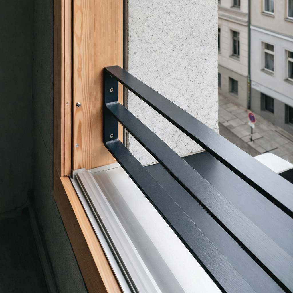 Guarda corpos home 2 vão para escadas varandim